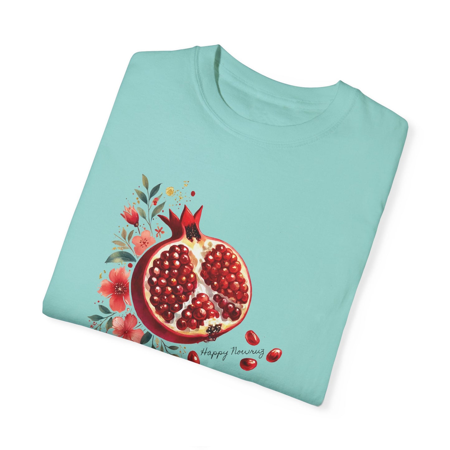 Nowruz Pomegranate T-Shirt – Celebrate Persian New Year in Style