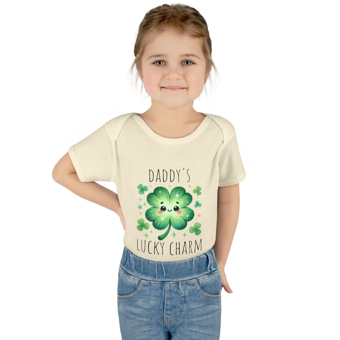 Custom Lucky Charm – Personalized St. Patrick’s Day Infant Bodysuit 🍀✨