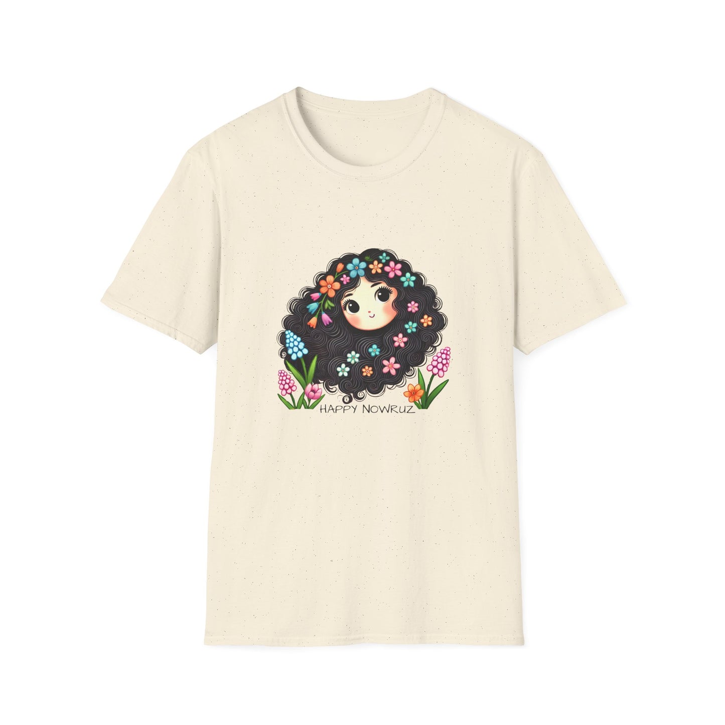 Title: Happy Nowruz Spring Flowers T-Shirt – Celebrate Persian New Year in Bloom 🌸🌿