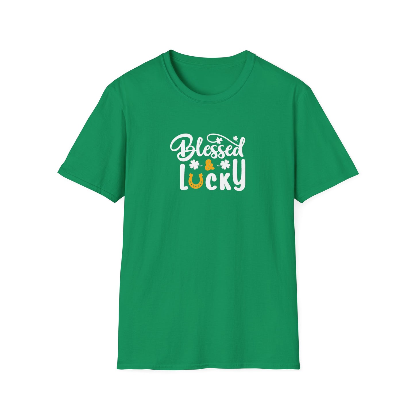 Blessed & Lucky St. Patrick’s Day T-Shirt – Faith & Luck Irish Tee