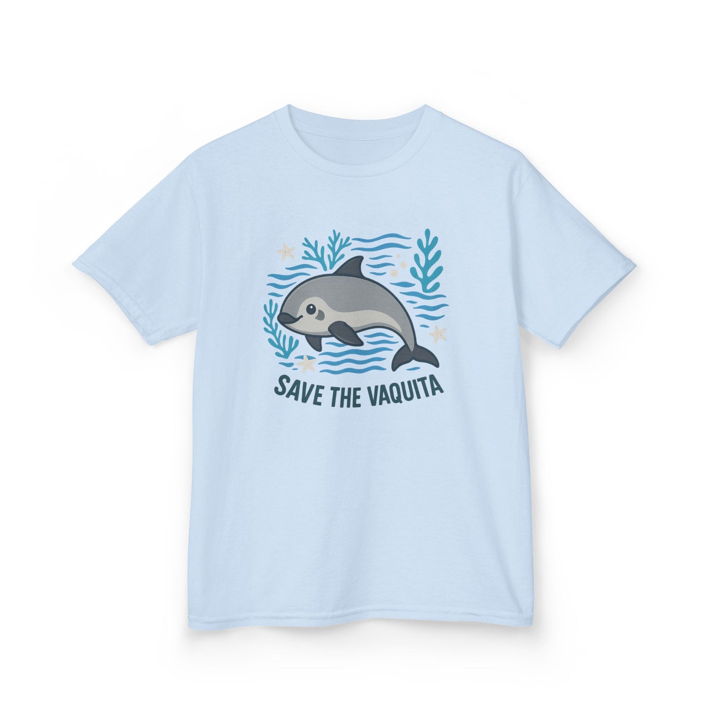 Save the Vaquita Kids T-Shirt — Endangered Sea Mammal Tee