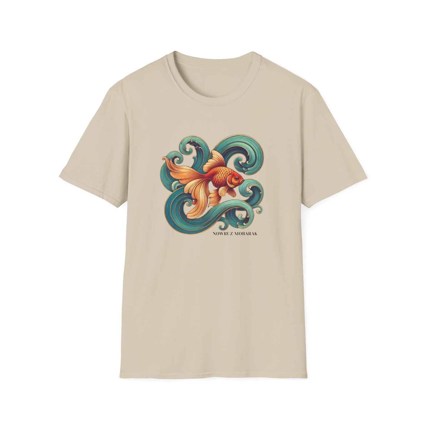 Nowruz Goldfish T-Shirt – Celebrate Persian New Year with Joy! 🐟✨