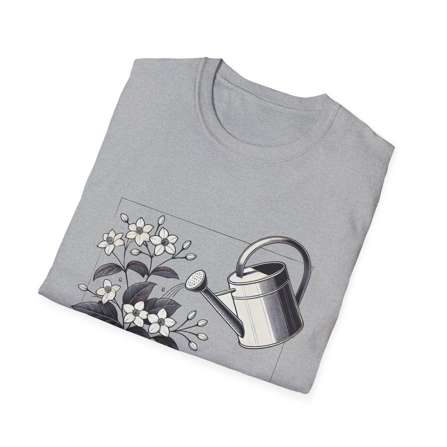 Noosh-e Jan Jasmine T-Shirt – A Persian-Inspired Tee for Gardeners