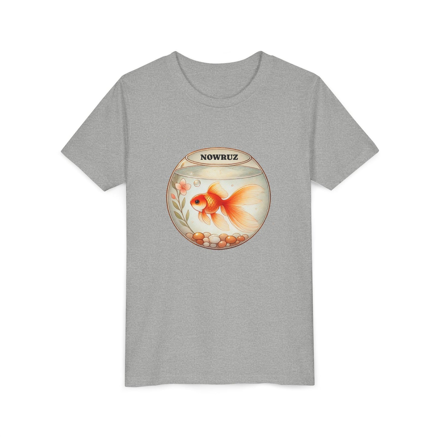 Nowruz Goldfish Youth T-Shirt – Festive Persian New Year Tee