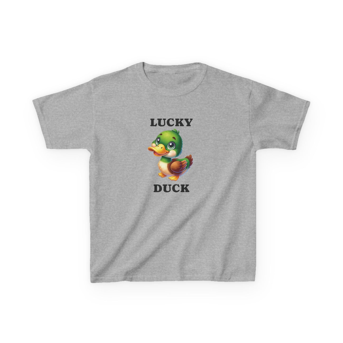 Lucky Duck – St. Patrick’s Day Kids Tee 🦆🍀