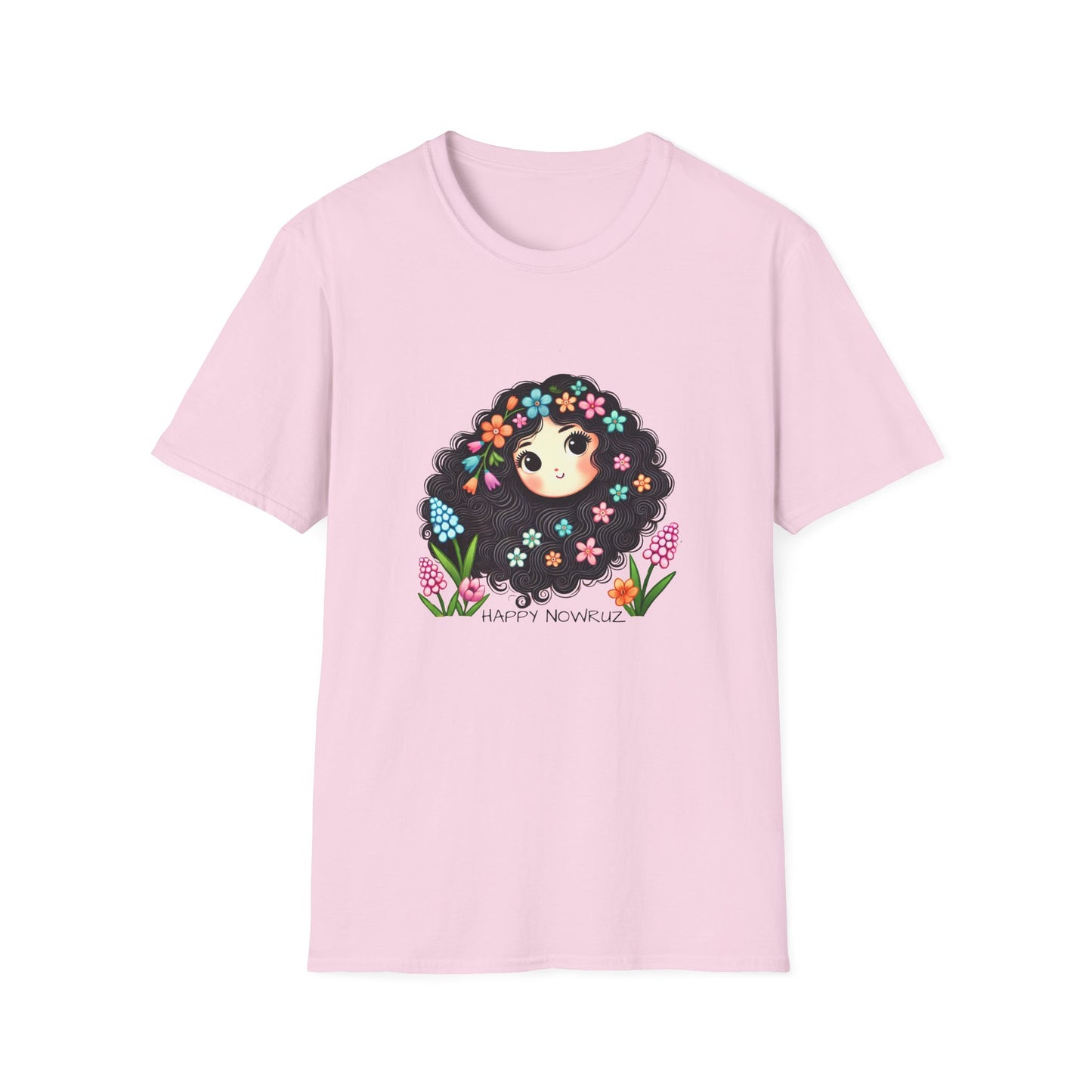 Title: Happy Nowruz Spring Flowers T-Shirt – Celebrate Persian New Year in Bloom 🌸🌿