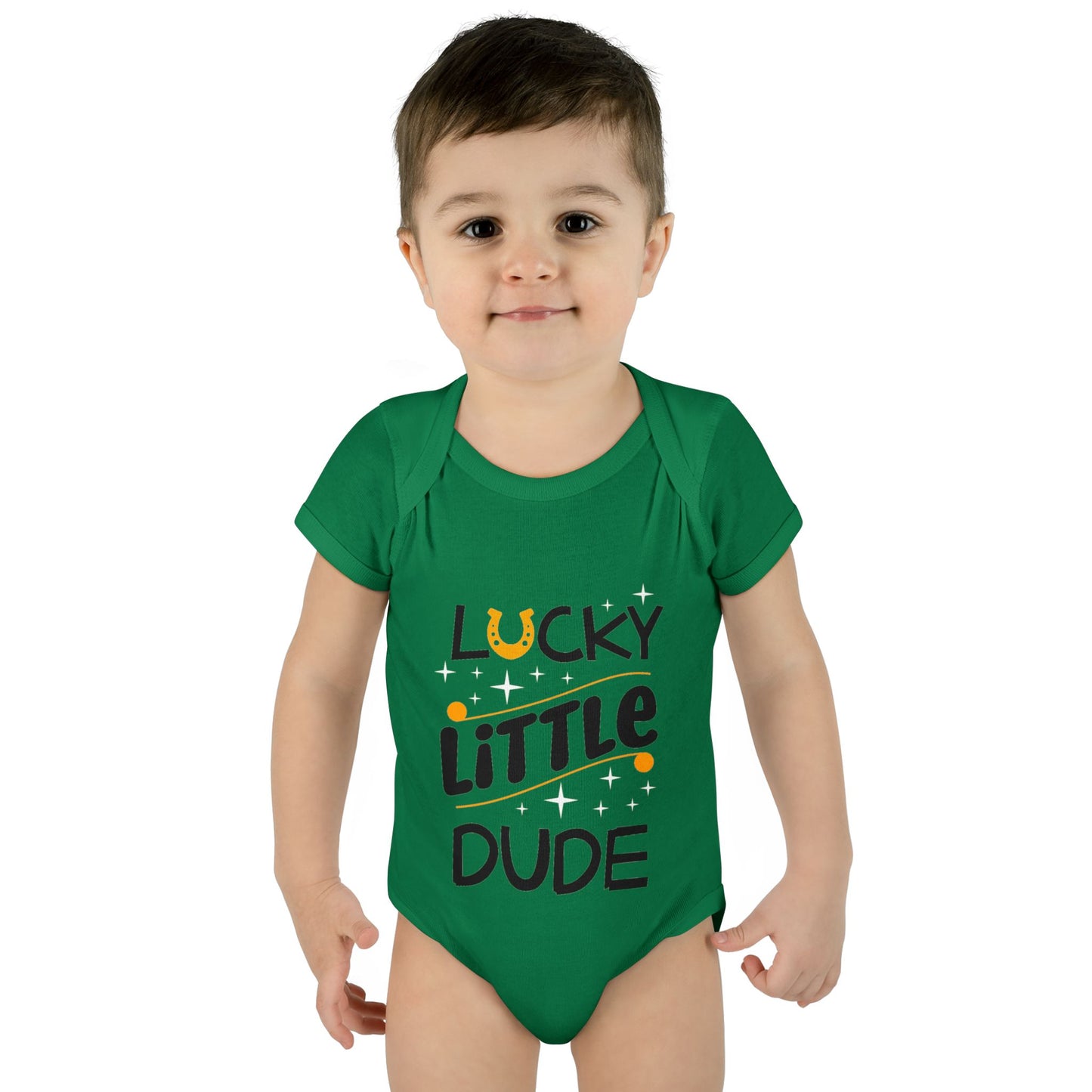 Lucky Little Dude Baby Bodysuit – St. Patrick’s Day Outfit for Babies