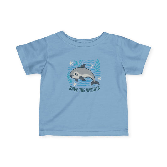 Save the Vaquita Baby Tee – Ocean Conservation Infant T-Shirt