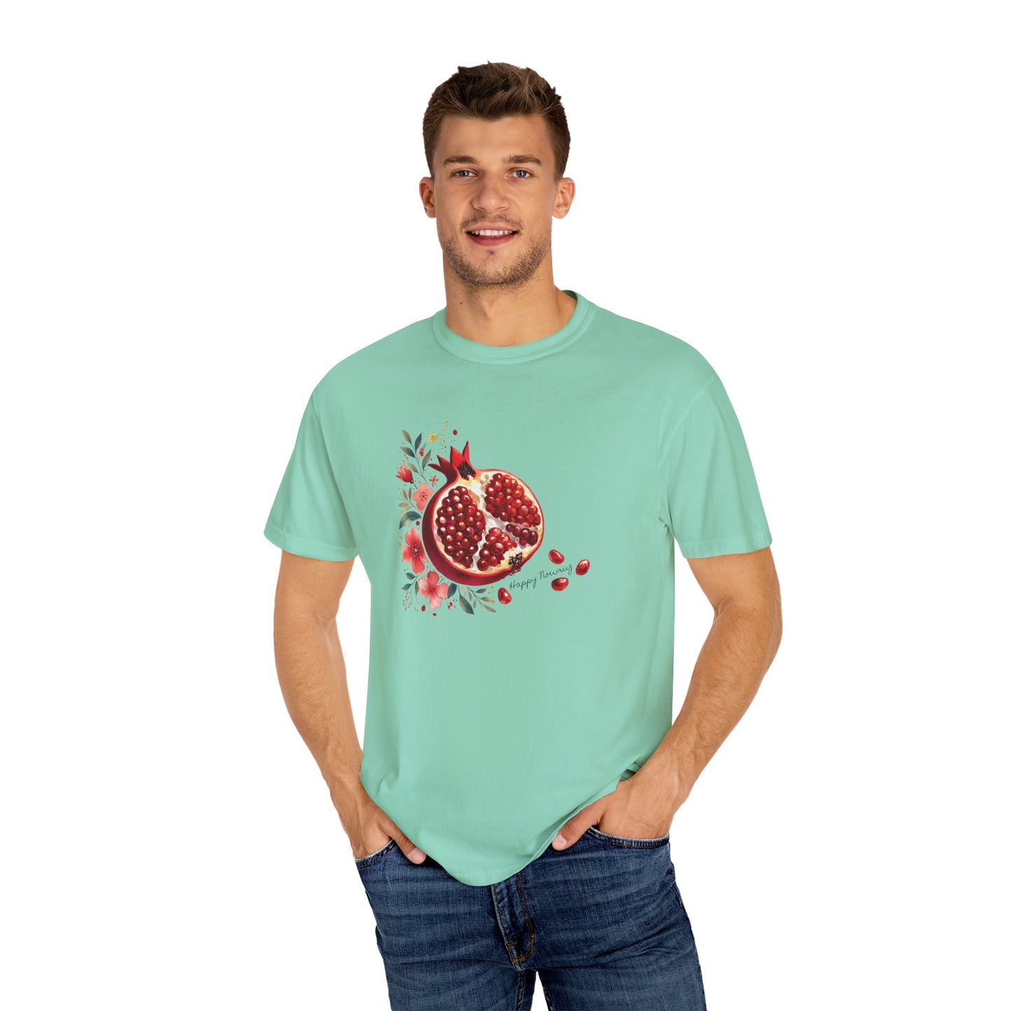 Nowruz Pomegranate T-Shirt – Celebrate Persian New Year in Style