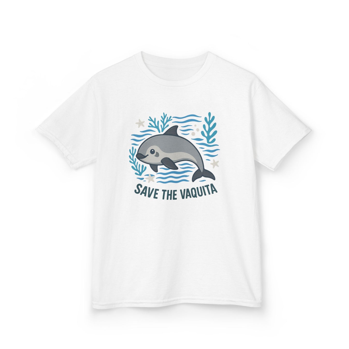 Save the Vaquita Kids T-Shirt — Endangered Sea Mammal Tee