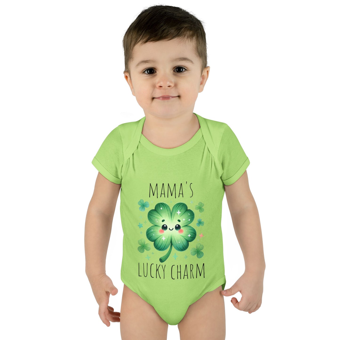 Custom Lucky Charm – Personalized St. Patrick’s Day Infant Bodysuit 🍀✨