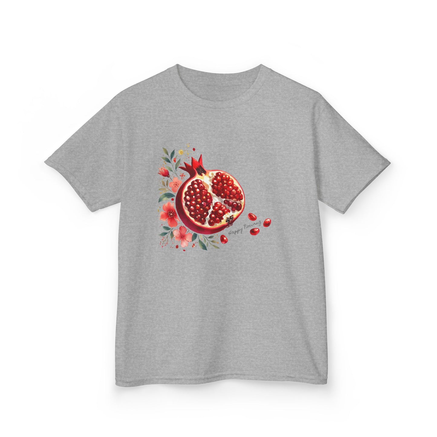 Kids Nowruz Pomegranate T-Shirt – Persian New Year Gift