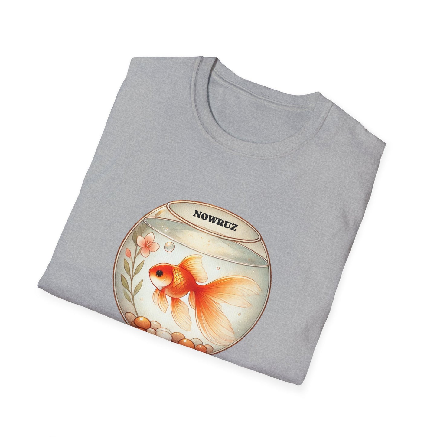 Nowruz Goldfish T-Shirt – Celebrate Persian New Year with Tradition