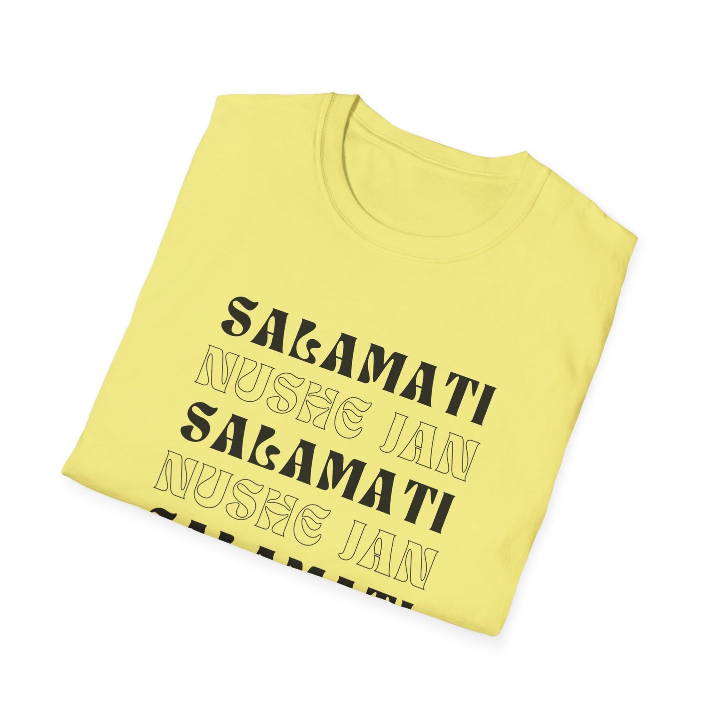 Salamati & Nushe Jan Unisex T-Shirt – Persian Culture & Farsi-Inspired Tee