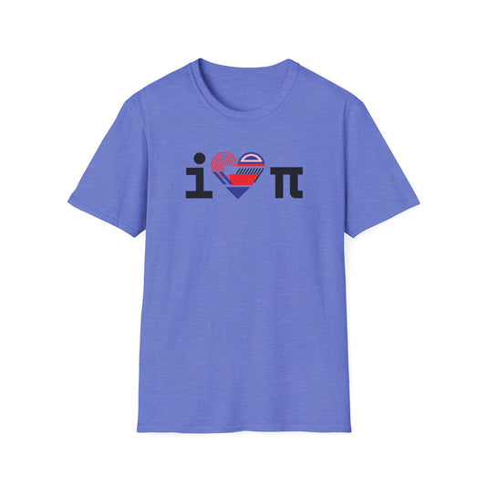 I Love Pi Unisex Softstyle T-Shirt – Math Lover’s Dream