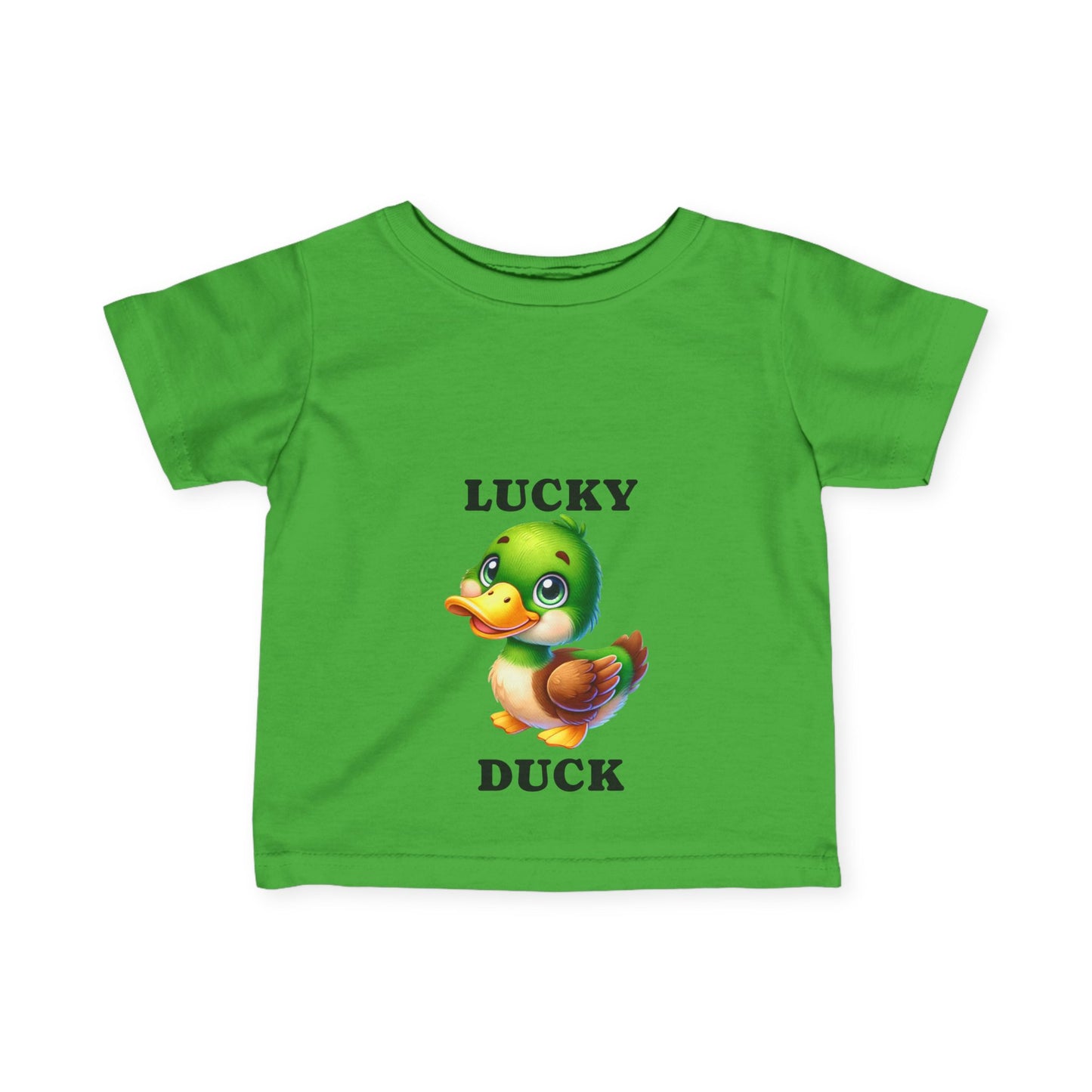 Lucky Duck – St. Patrick’s Day Infant Tee 🦆🍀