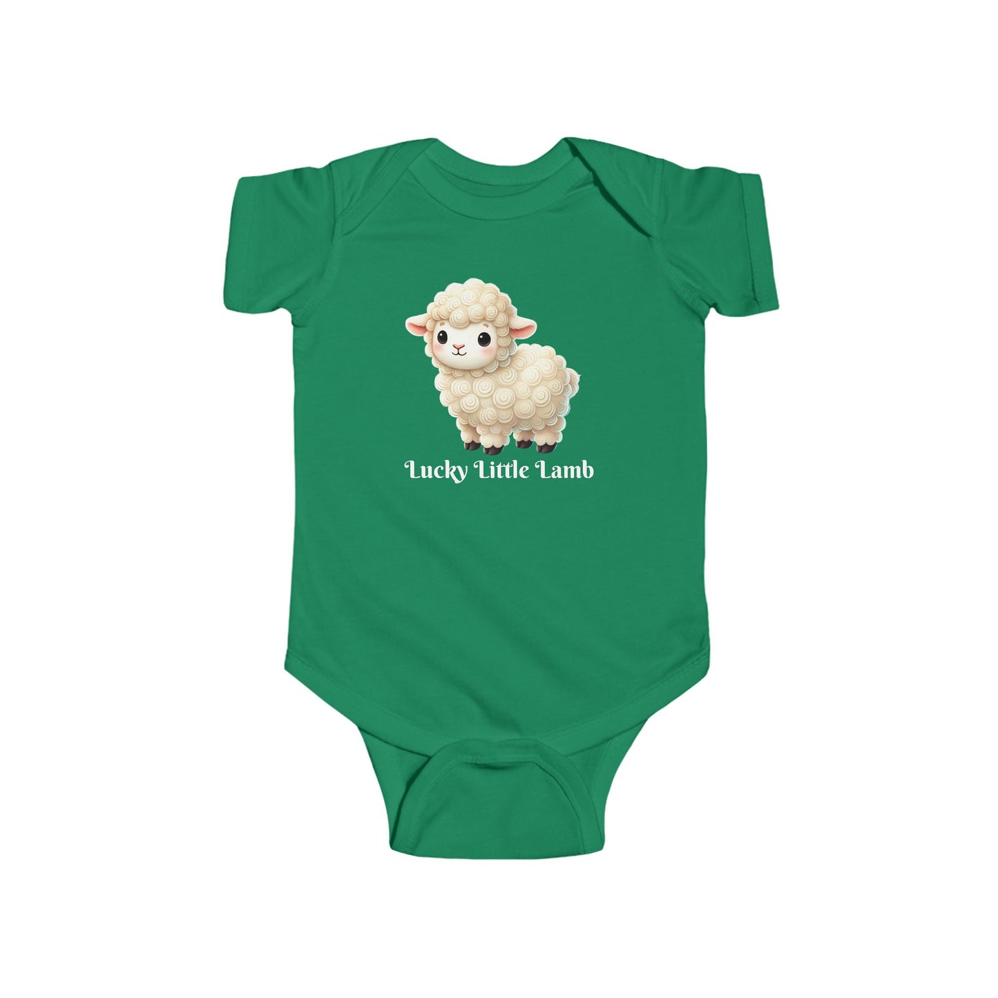 Lucky Little Lamb Baby Bodysuit – Adorable St. Patrick's Day Irish-Themed Outfit