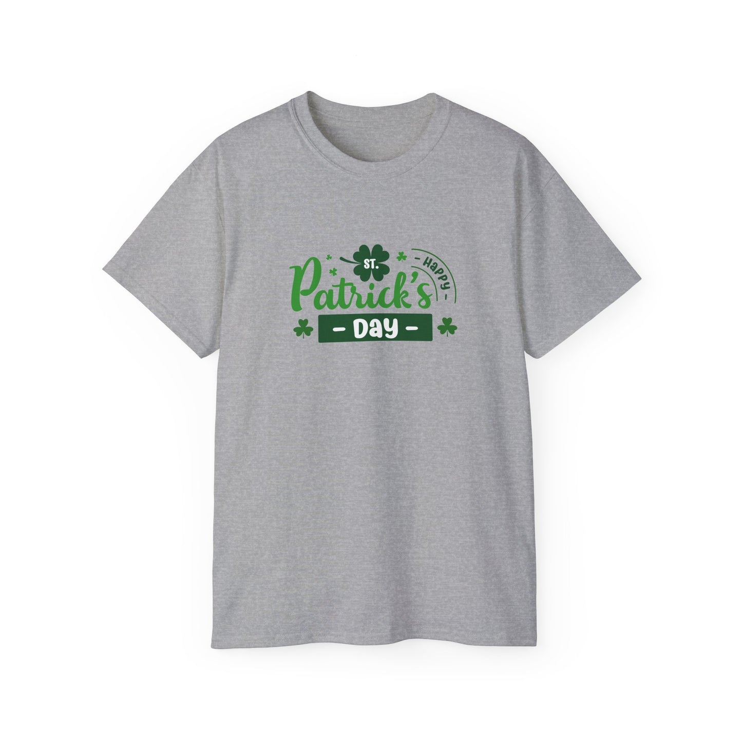 Happy St. Patrick’s Day T-Shirt – Lucky Shamrock Ultra Cotton Tee