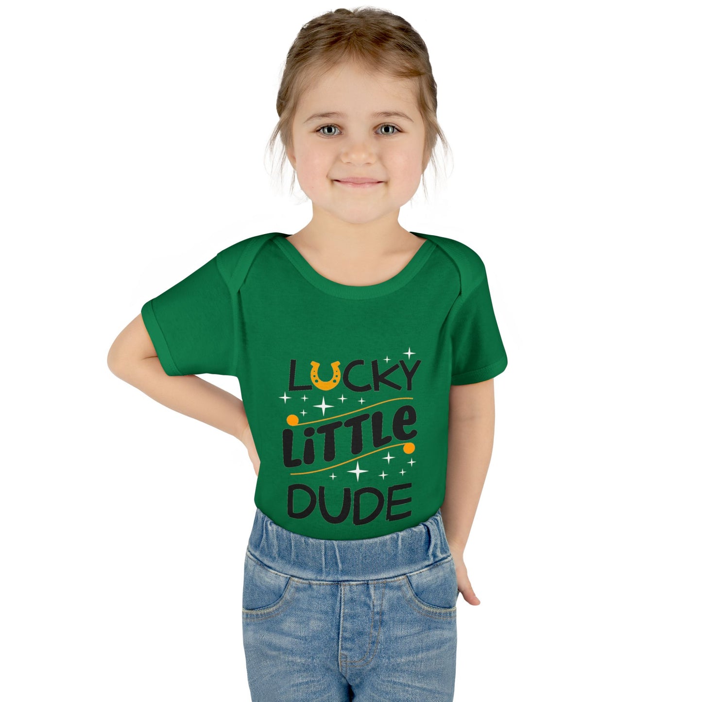 Lucky Little Dude Baby Bodysuit – St. Patrick’s Day Outfit for Babies