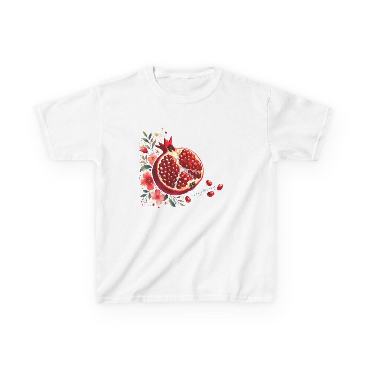 Kids Nowruz Pomegranate T-Shirt – Persian New Year Gift