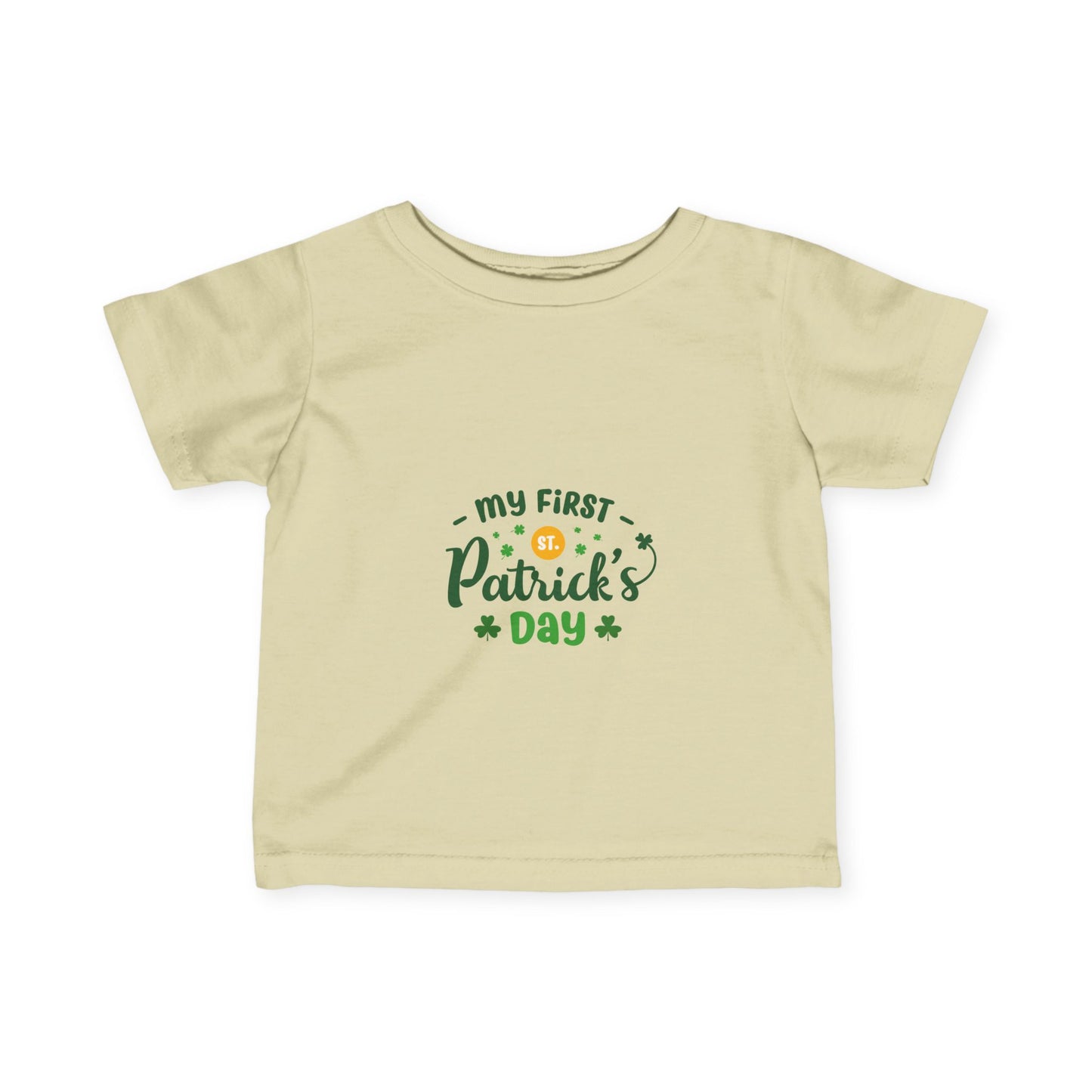 My First St. Patrick’s Day Infant Tee – Lucky Baby St. Paddy’s Day Shirt