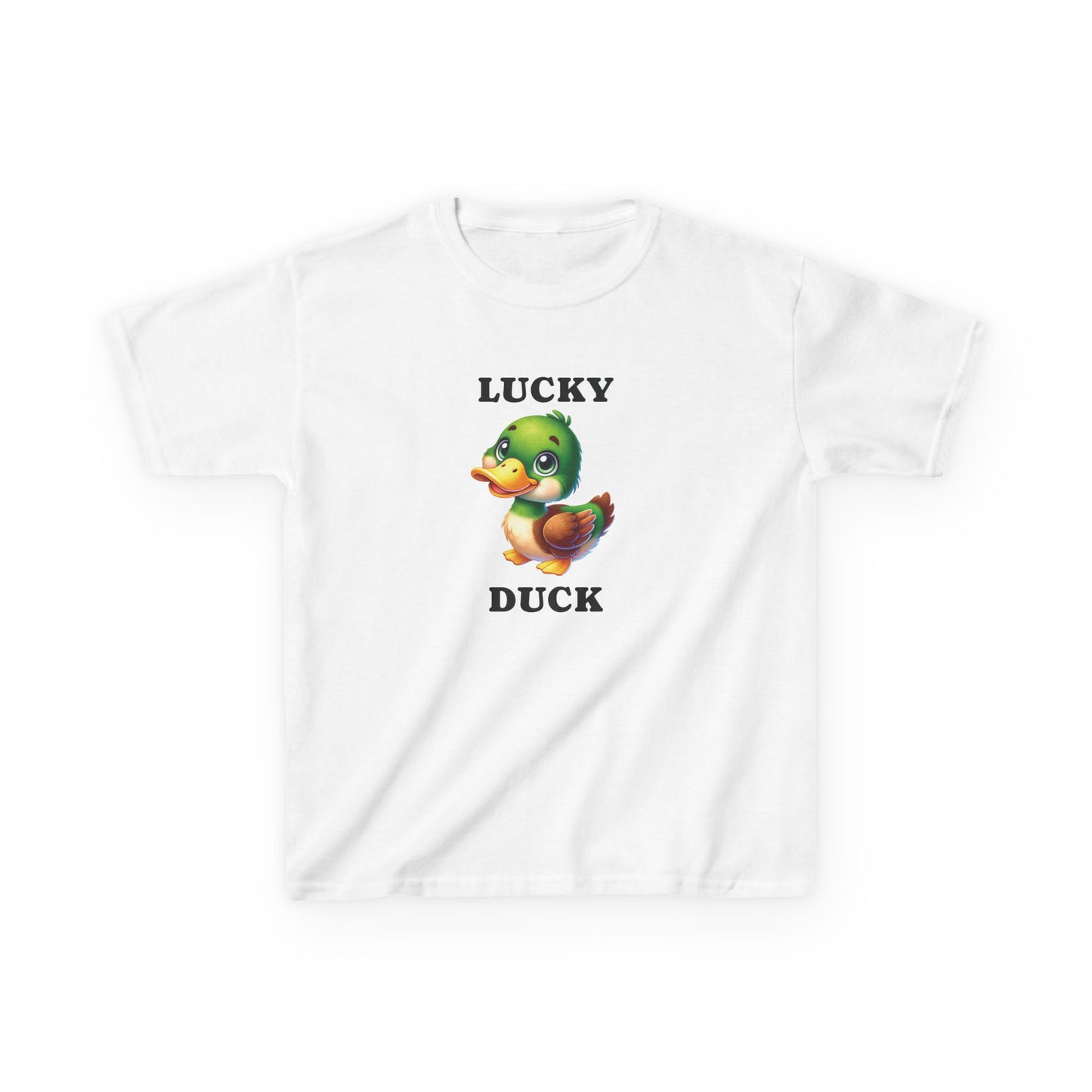 Lucky Duck – St. Patrick’s Day Kids Tee 🦆🍀