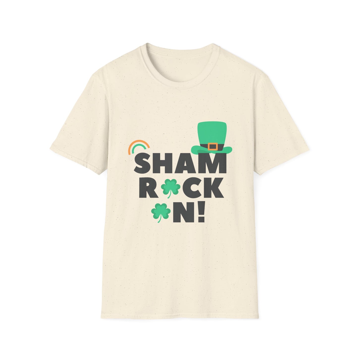 Shamrock On! Unisex Softstyle T-Shirt – Fun St. Patrick’s Day Shirt