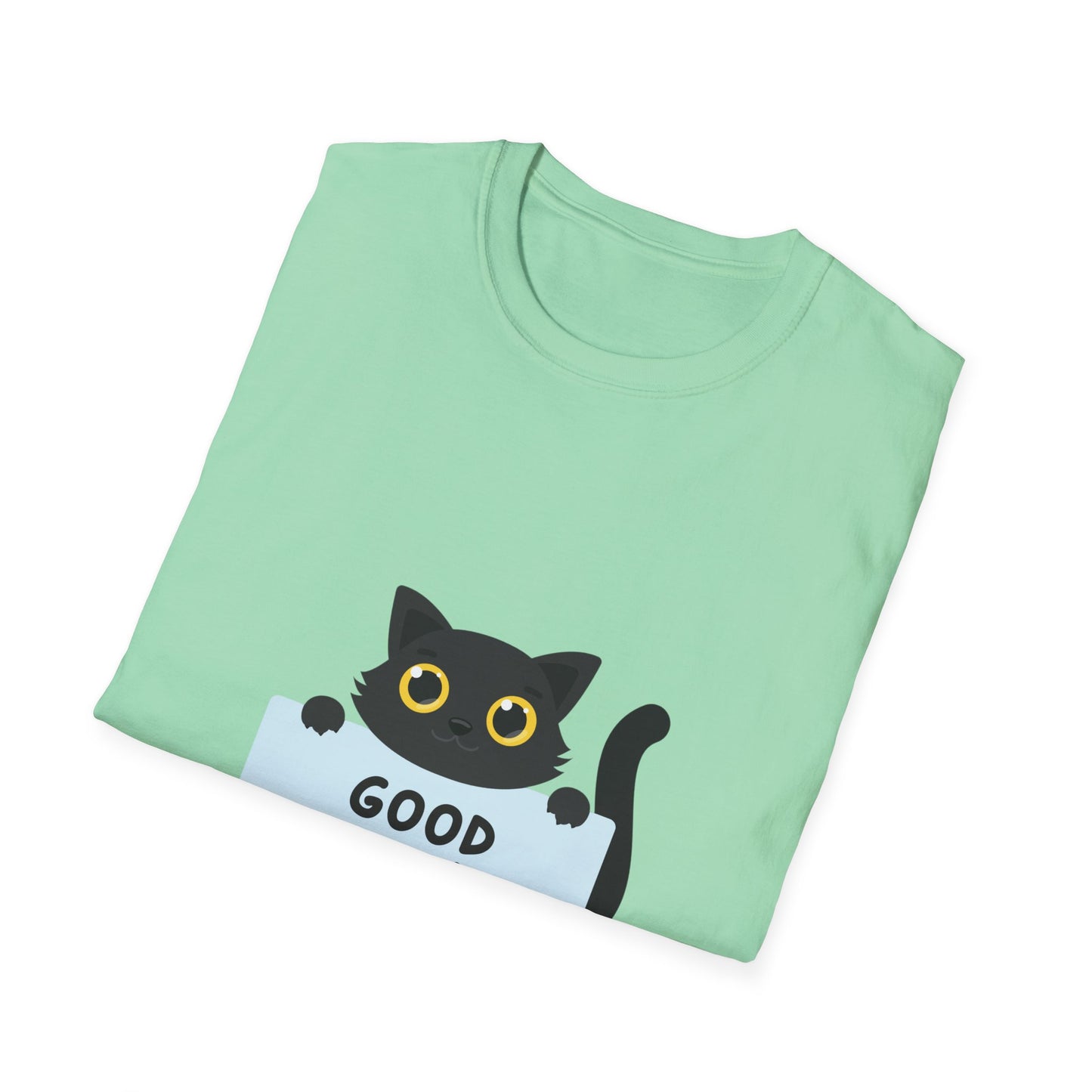 Lucky Black Cat T-Shirt – Good Luck Tee for St. Patrick’s Day