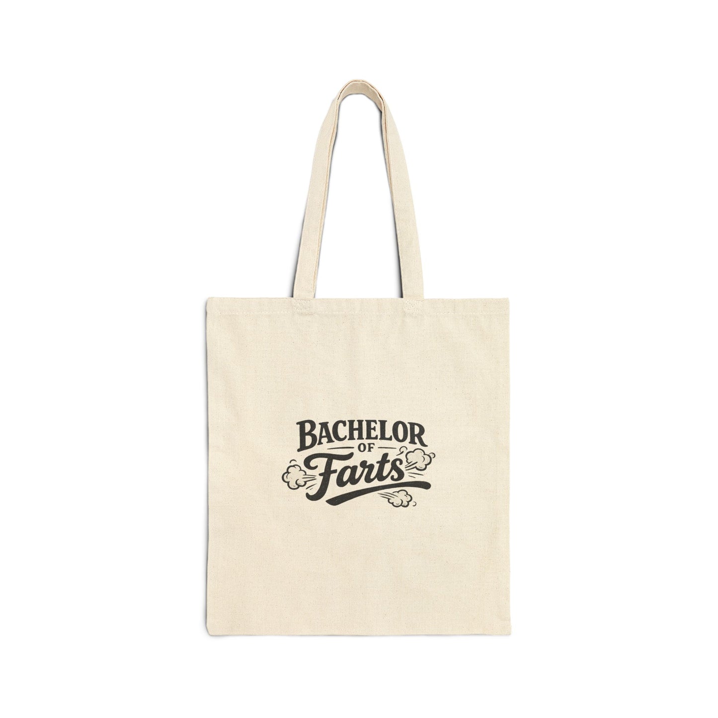 Bachelor of Farts Tote Bag – Funny Liberal Arts Graduation Gift Cotton Canvas