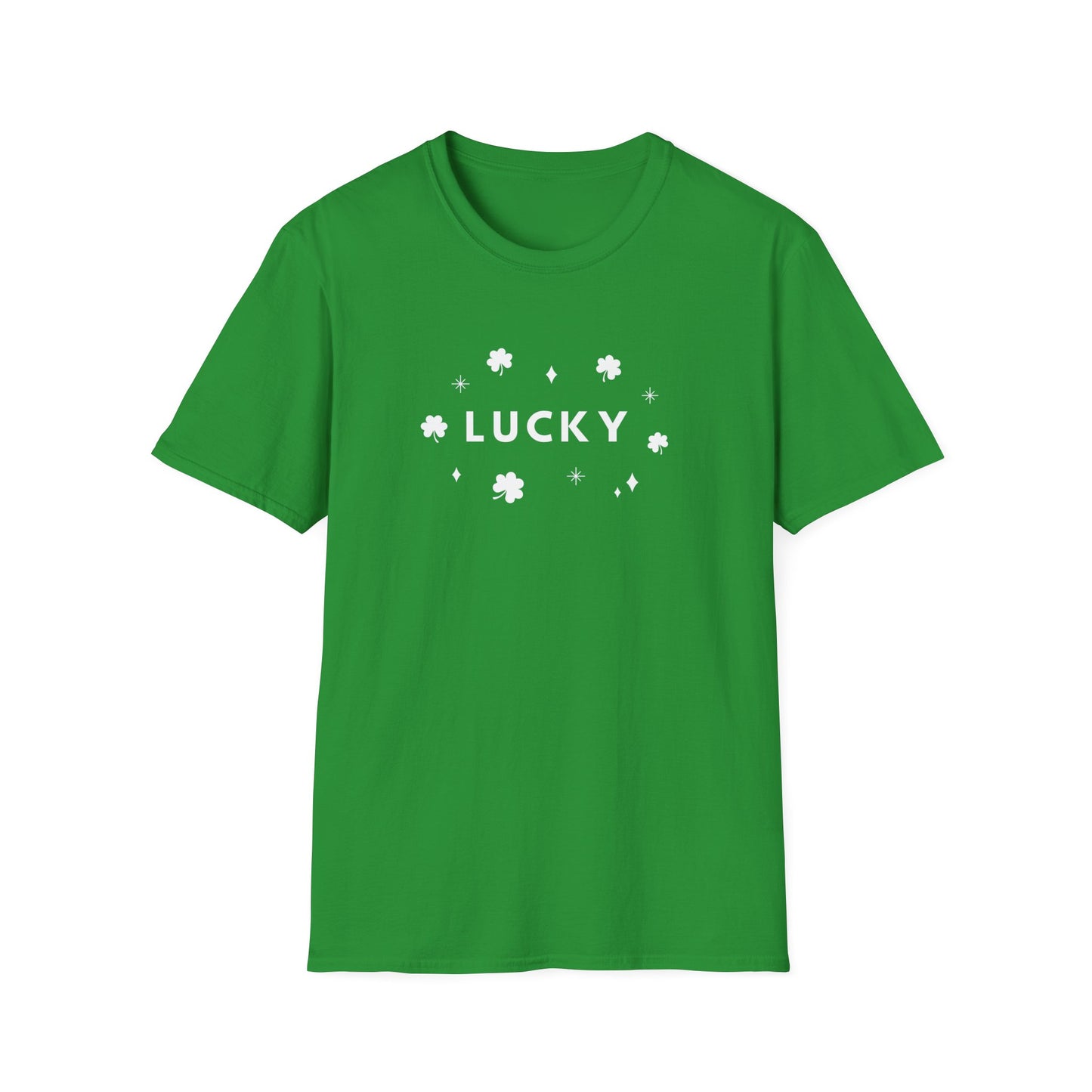 Lucky Clover T-Shirt – St. Patrick’s Day Green Tee for Good Luck