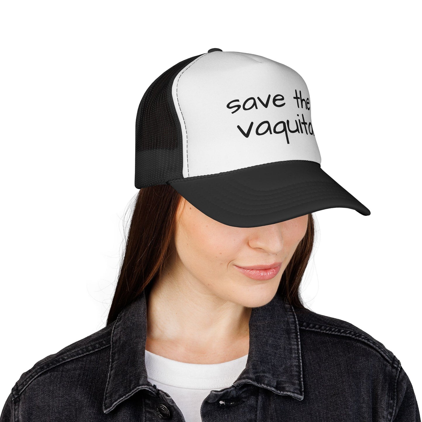 Save the Vaquita Trucker Cap