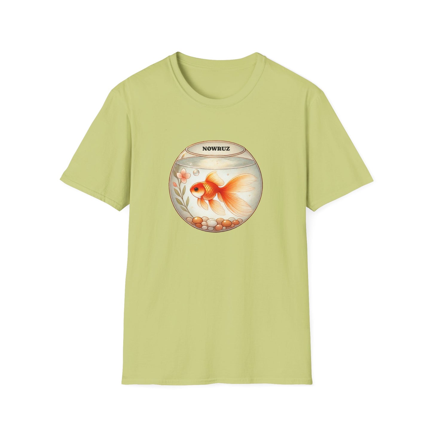 Nowruz Goldfish T-Shirt – Celebrate Persian New Year with Tradition