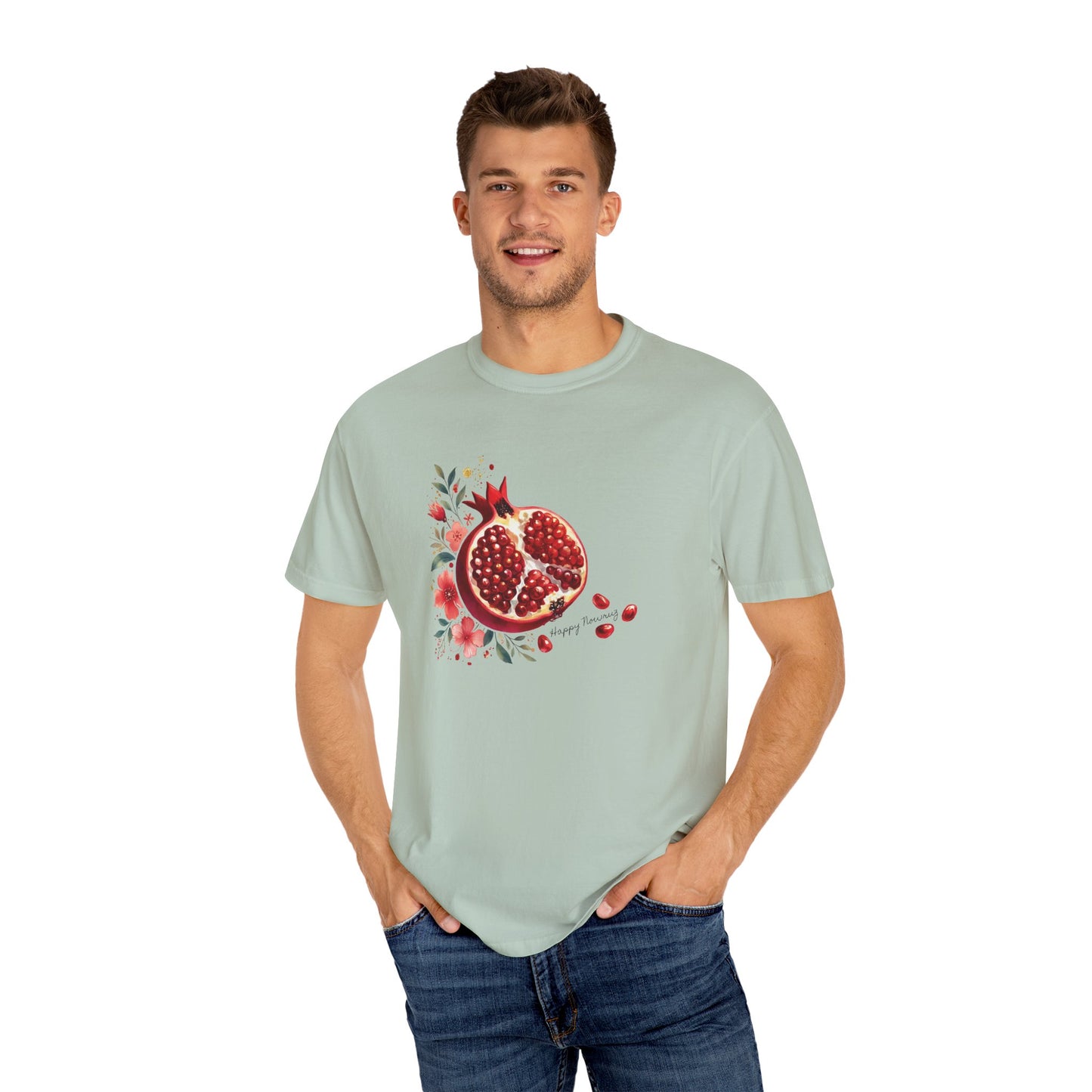 Nowruz Pomegranate T-Shirt – Celebrate Persian New Year in Style