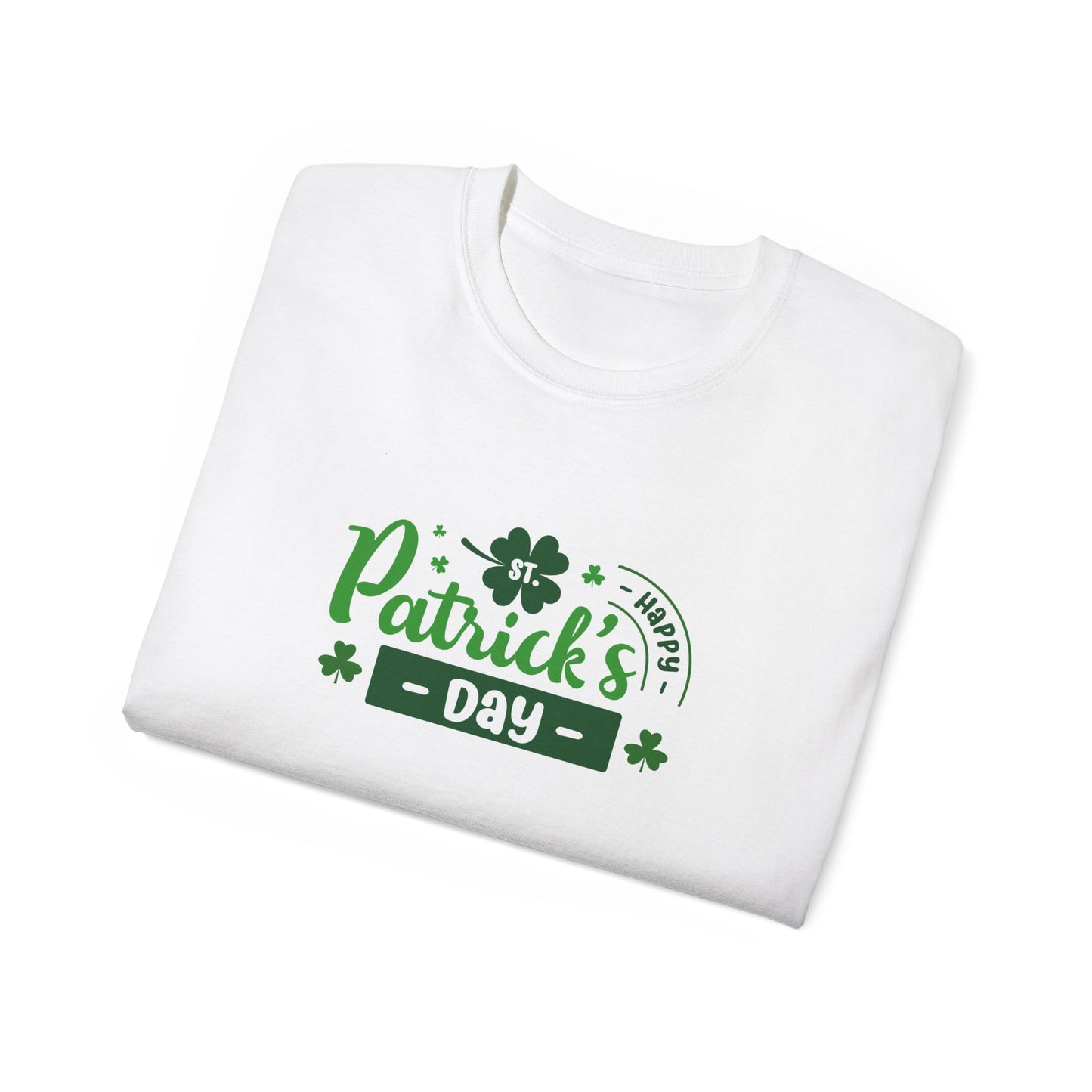 Happy St. Patrick’s Day T-Shirt – Lucky Shamrock Ultra Cotton Tee