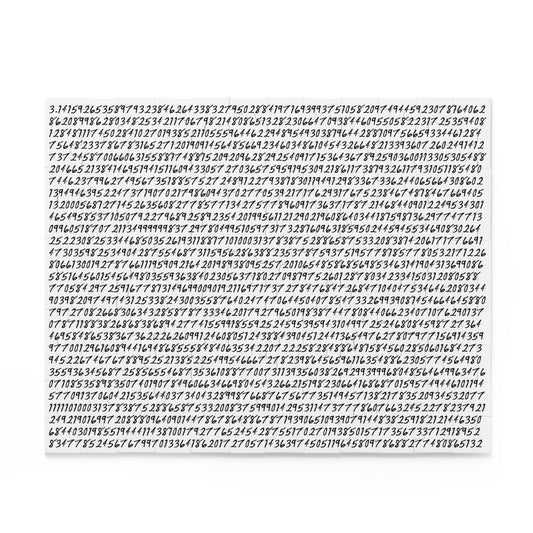 Infinite Pi Puzzle: Explore the Infinite with Our 1009 Decimal Places of Pi Puzzle (120 Pieces)