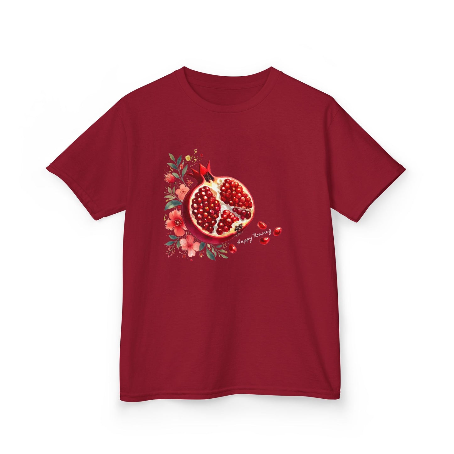 Kids Nowruz Pomegranate T-Shirt – Persian New Year Gift