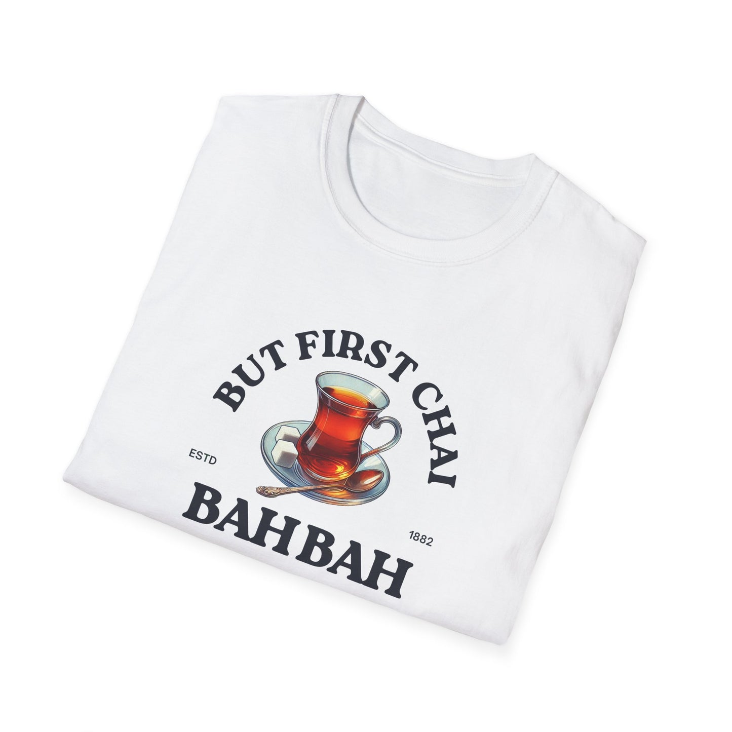 But First Chai – Persian Tea Lover’s Softstyle T-Shirt