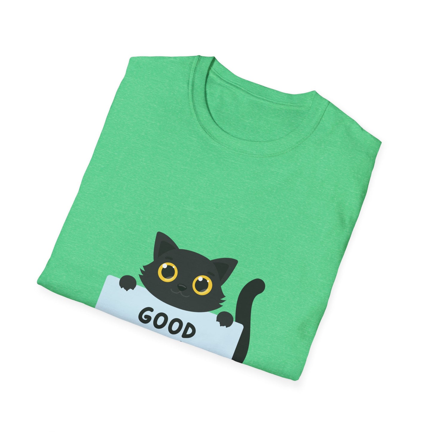 Lucky Black Cat T-Shirt – Good Luck Tee for St. Patrick’s Day