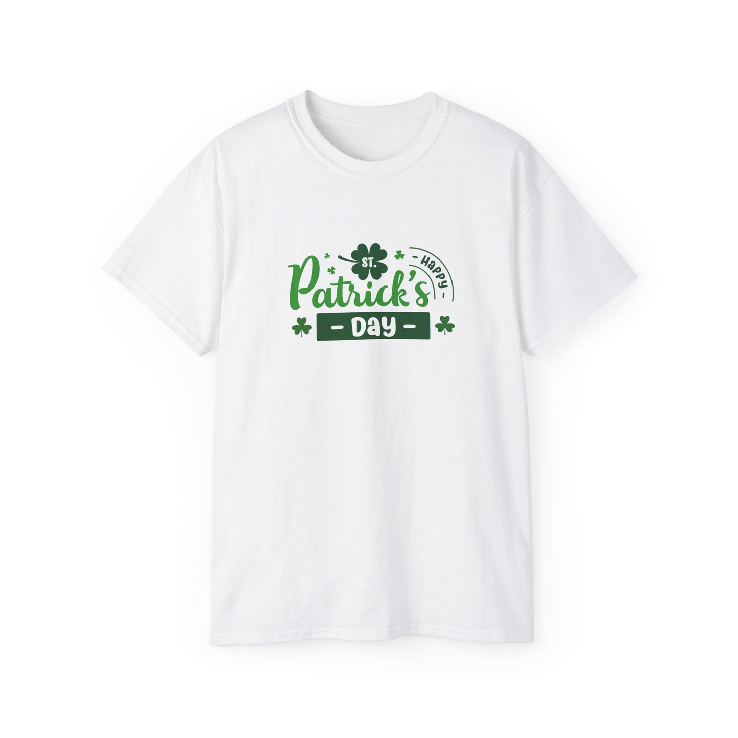 Happy St. Patrick’s Day T-Shirt – Lucky Shamrock Ultra Cotton Tee