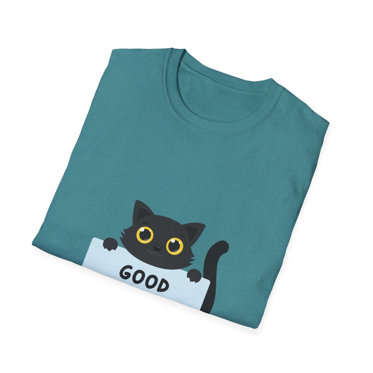 Lucky Black Cat T-Shirt – Good Luck Tee for St. Patrick’s Day