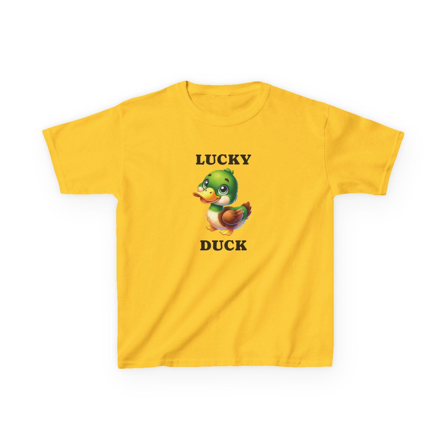 Lucky Duck – St. Patrick’s Day Kids Tee 🦆🍀