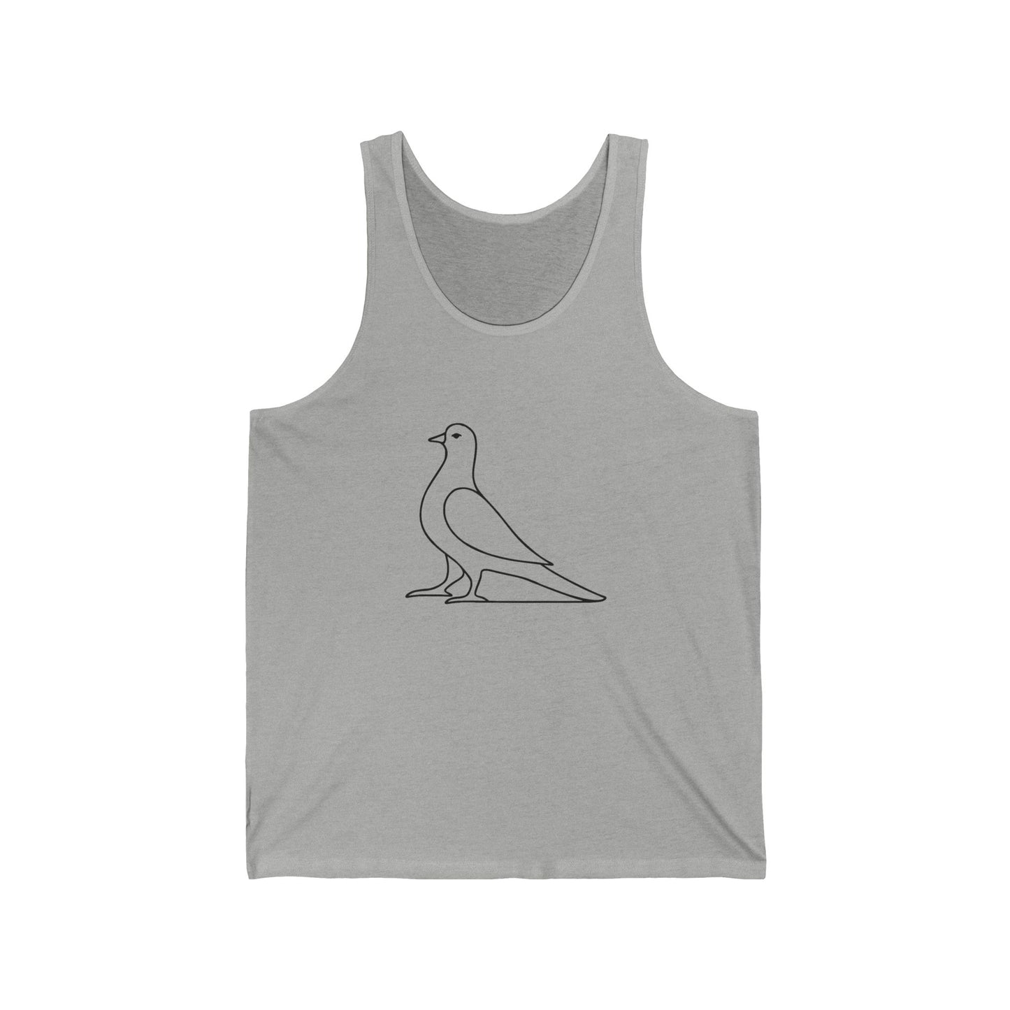 Pigeon Pose Yoga Tank – Unisex Jersey Yoga Top