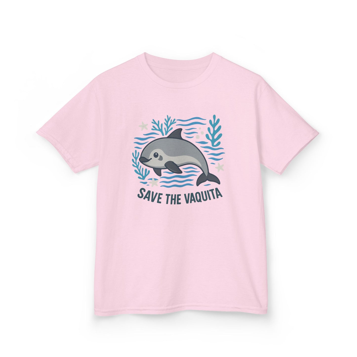 Save the Vaquita Kids T-Shirt — Endangered Sea Mammal Tee