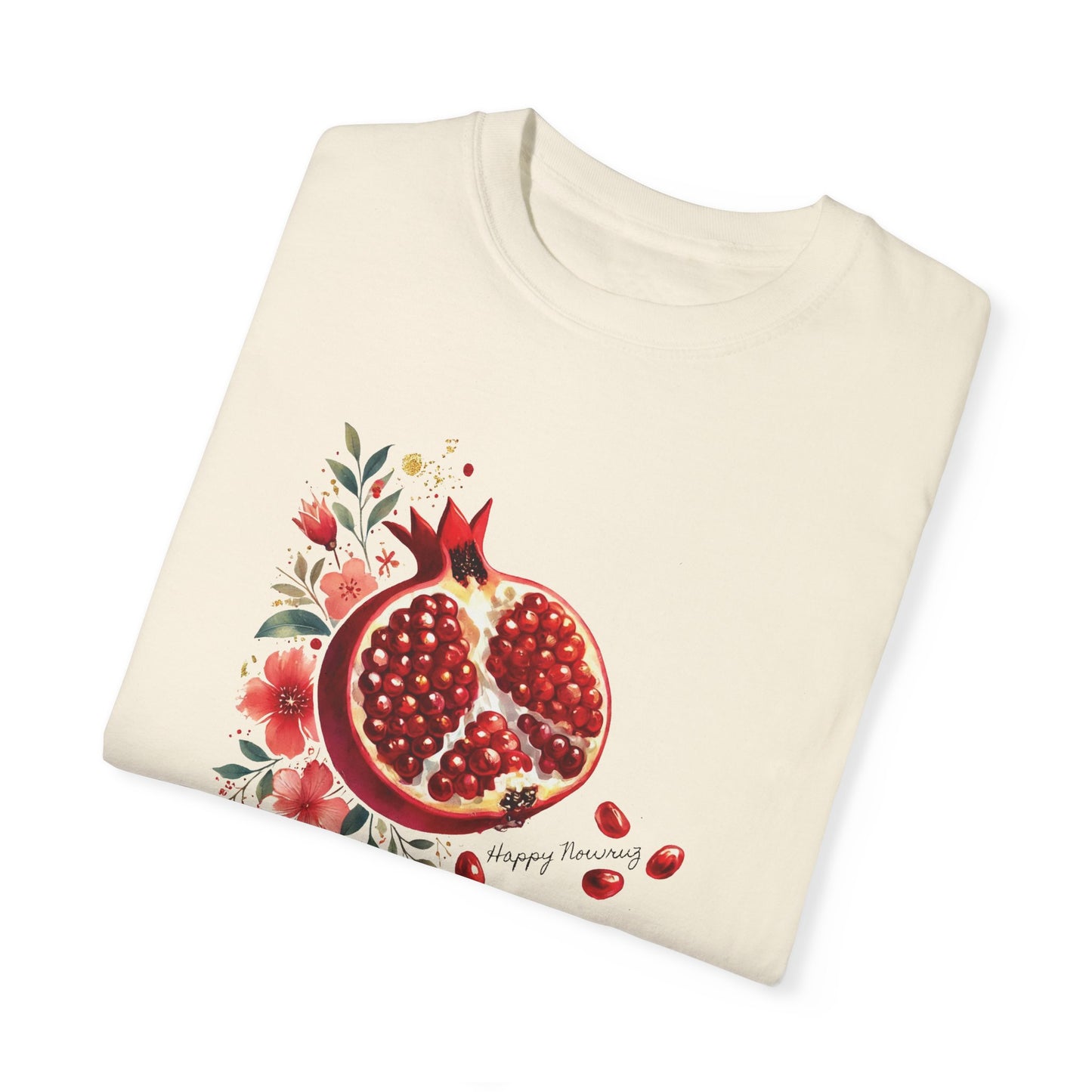 Nowruz Pomegranate T-Shirt – Celebrate Persian New Year in Style