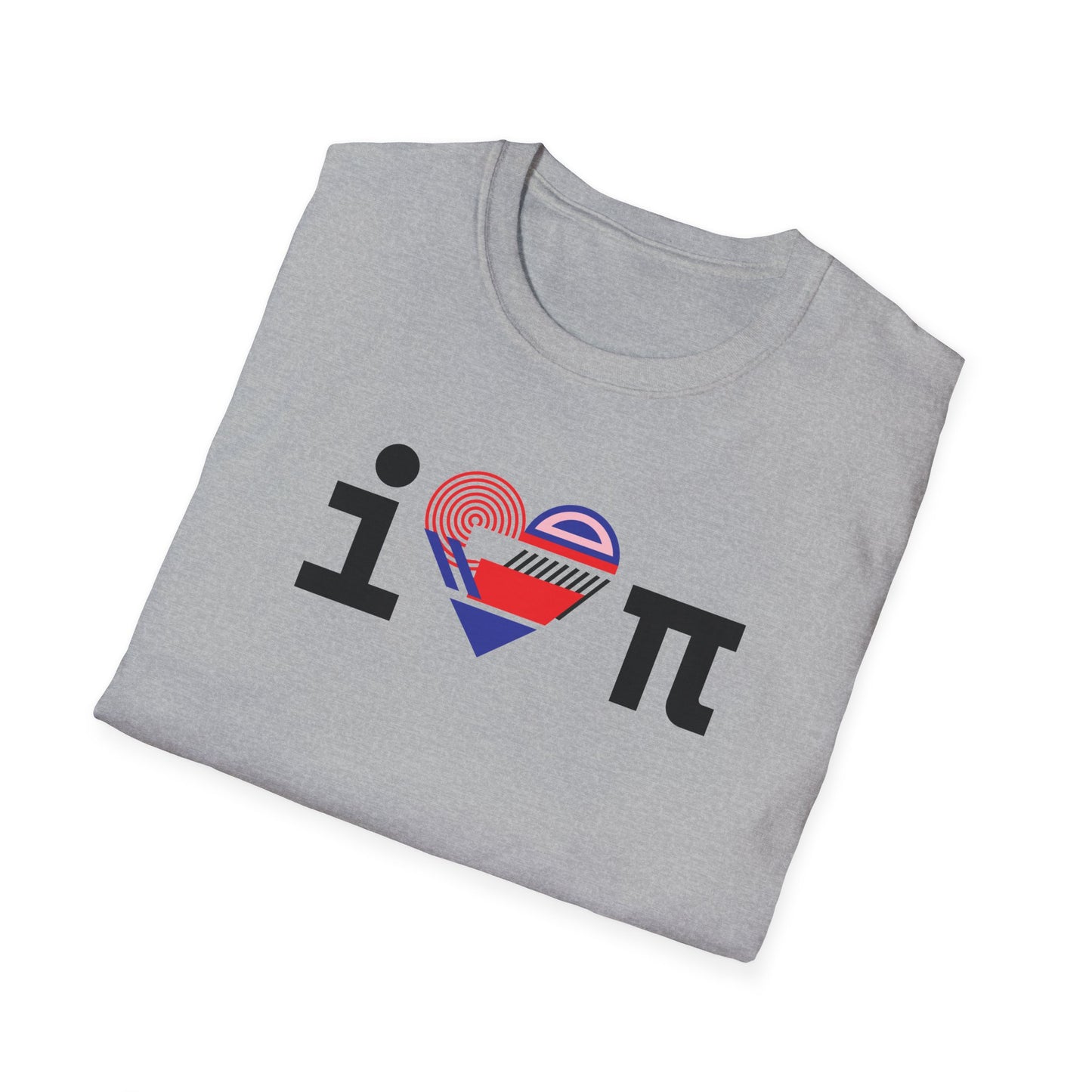 I Love Pi Unisex Softstyle T-Shirt – Math Lover’s Dream