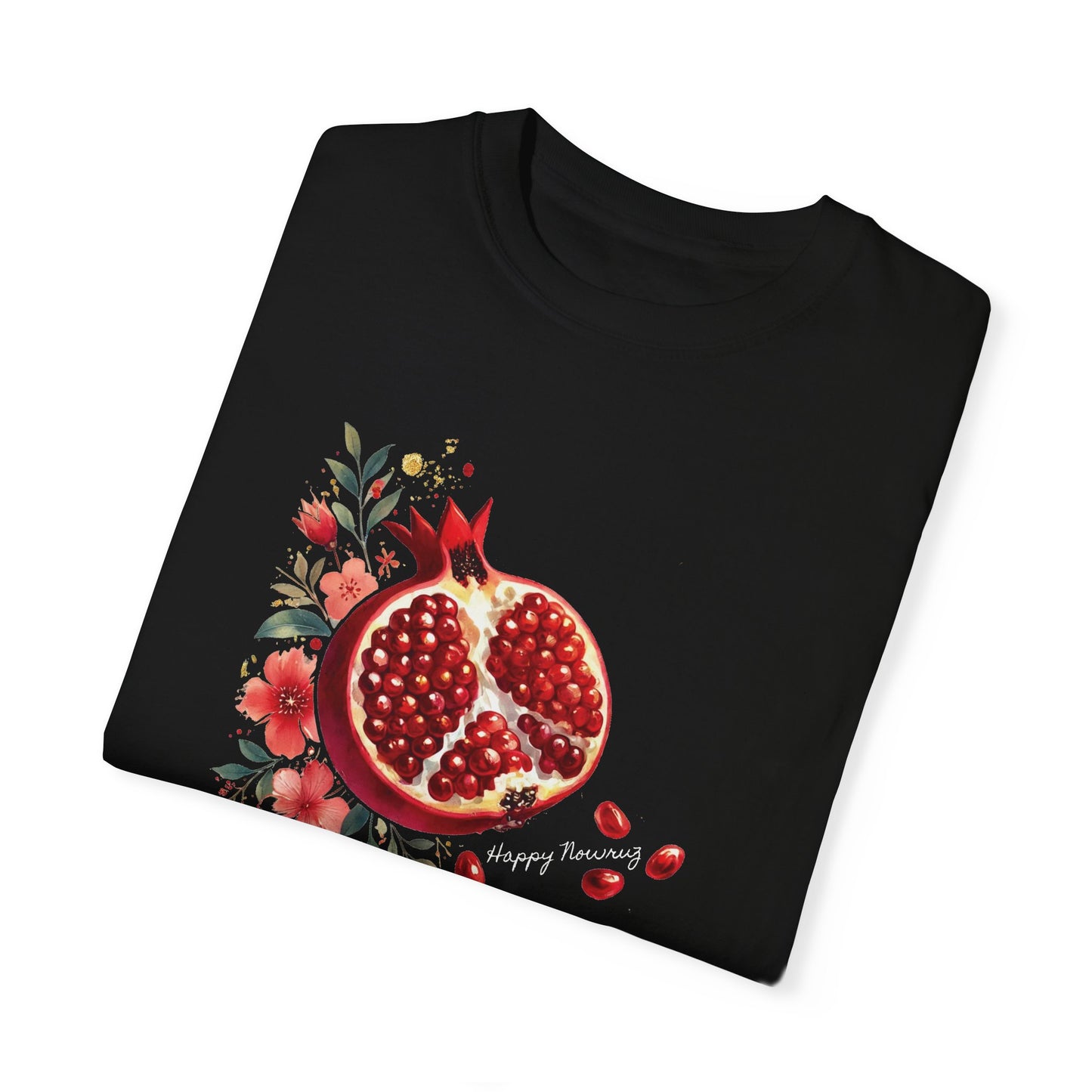 Nowruz Pomegranate T-Shirt – Celebrate Persian New Year in Style