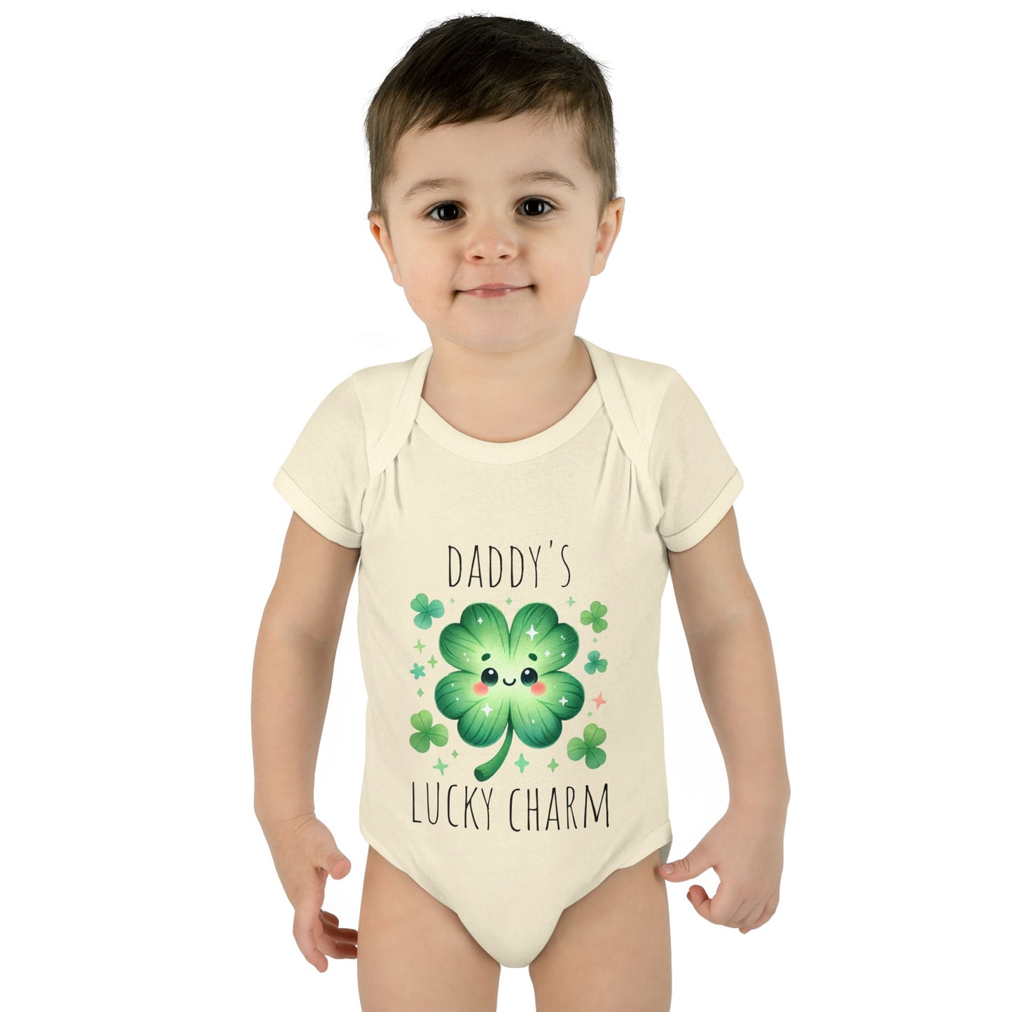 Custom Lucky Charm – Personalized St. Patrick’s Day Infant Bodysuit 🍀✨