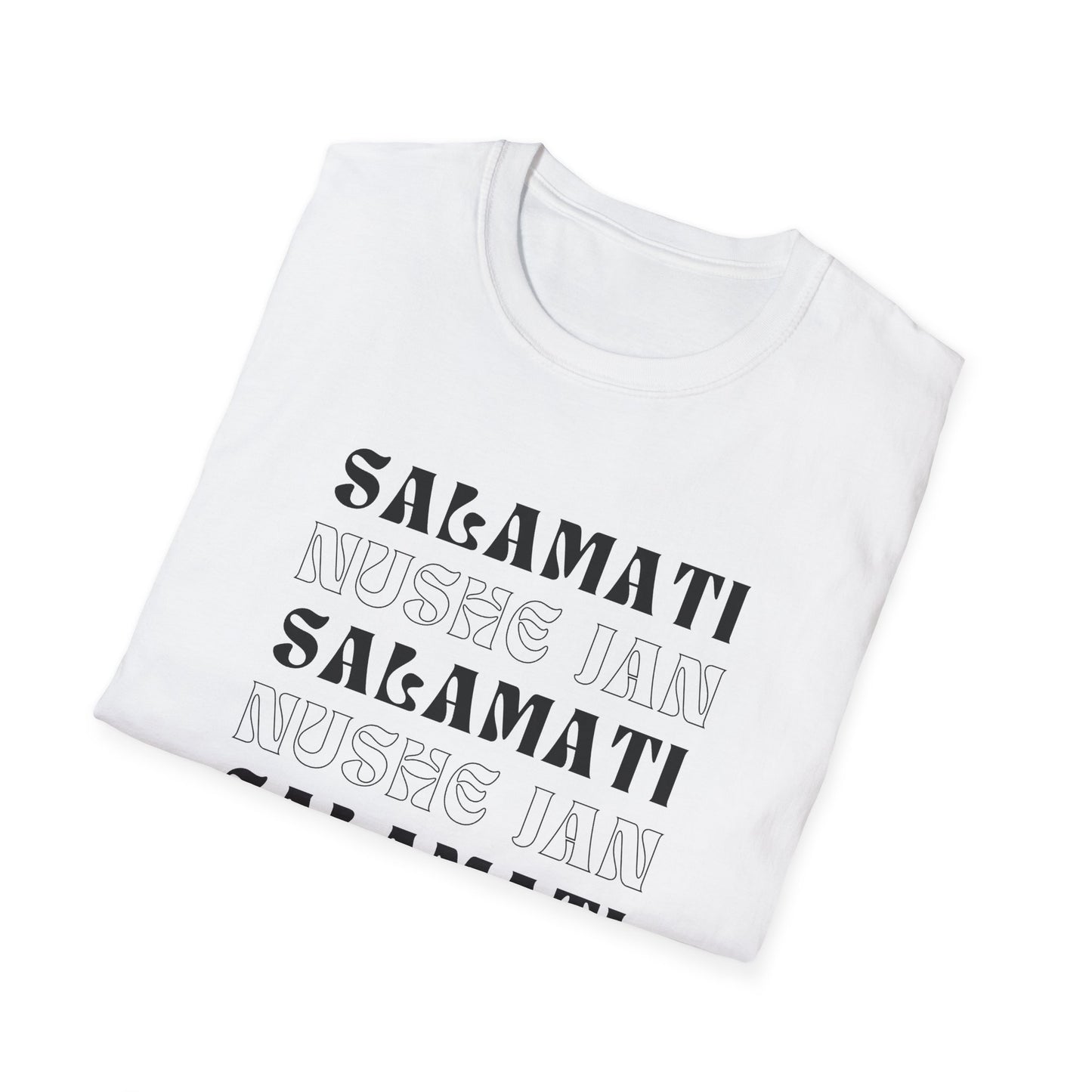 Salamati & Nushe Jan Unisex T-Shirt – Persian Culture & Farsi-Inspired Tee