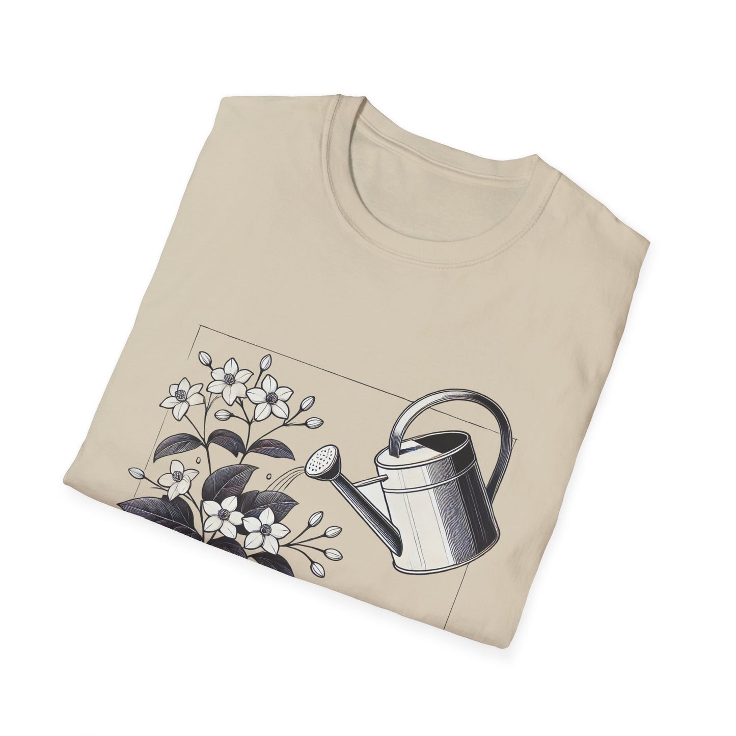 Noosh-e Jan Jasmine T-Shirt – A Persian-Inspired Tee for Gardeners