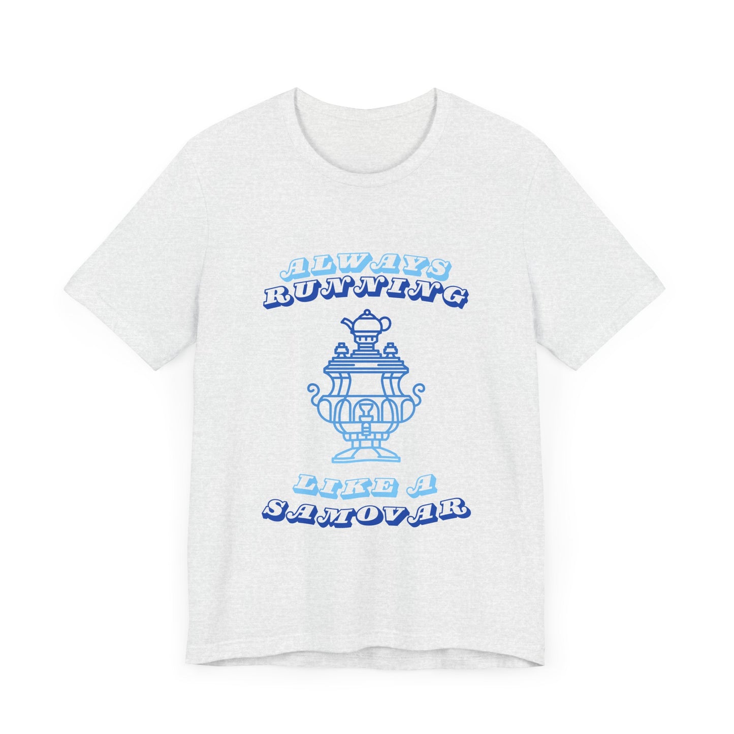 Always Running Like a Samovar – Persian-Inspired Tee for Busy Tea Lovers